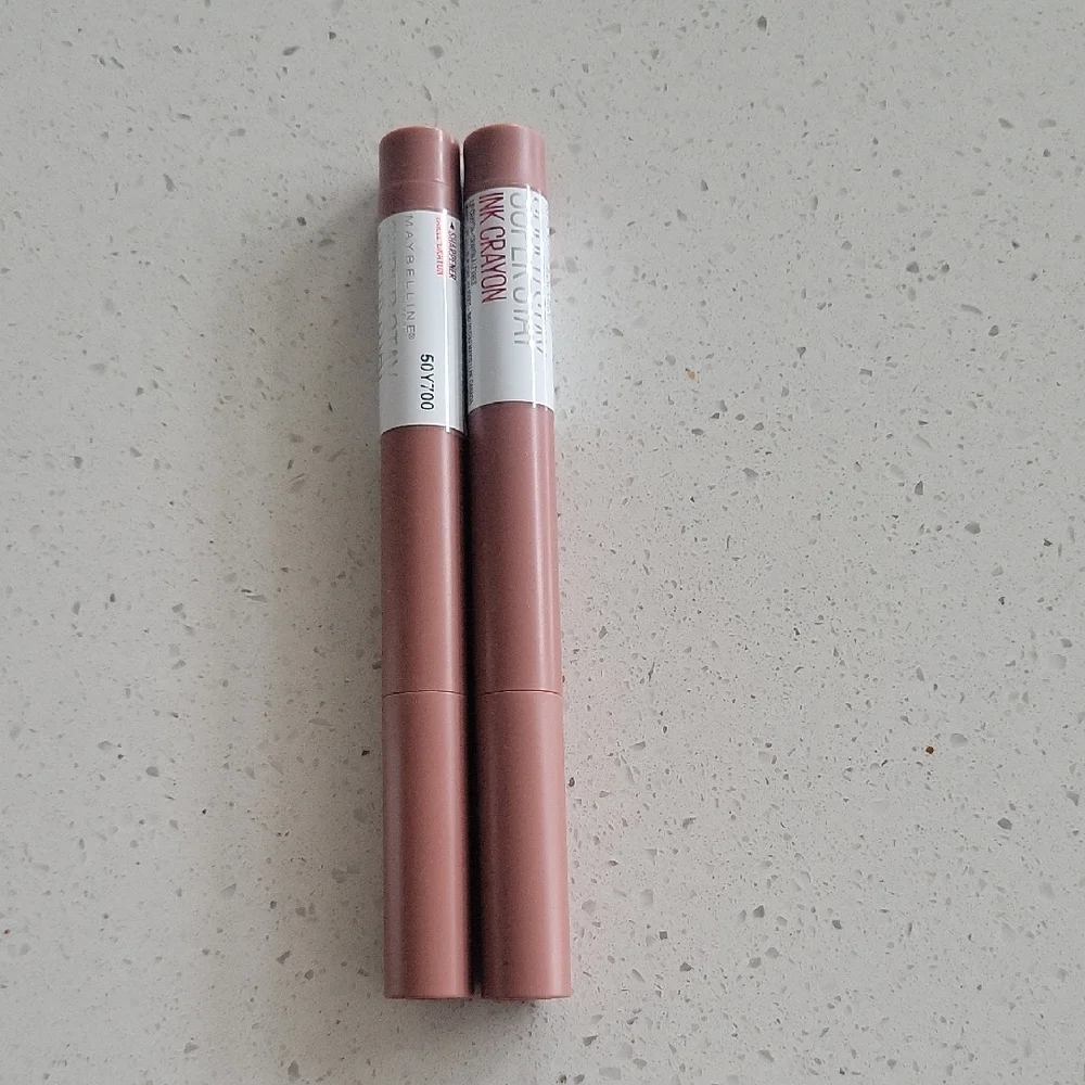 Maybelline SuperStay Ink Crayon Trust Your Gut #10 (Set Of 2 New)